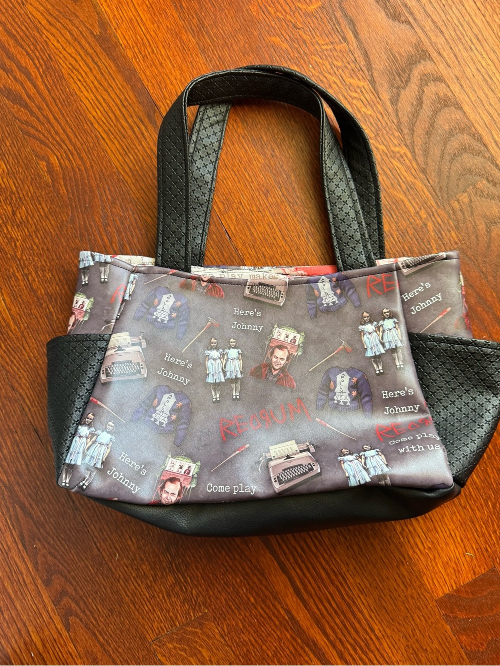 Thing shining theme purse / horror movie Jack Nicholson redrum grady twins